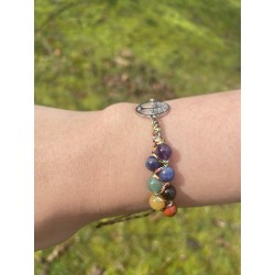 Bracelet Maïkra - Les 7 chakras | Arbre de vie - 35€